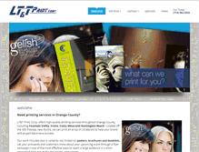 Tablet Screenshot of lntprint.com